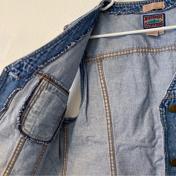 Vintage jean vest - Picture 4 of 7